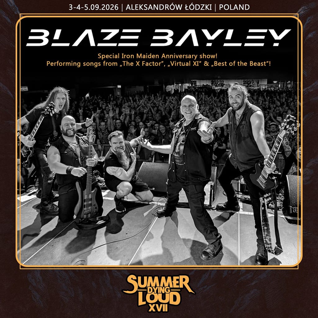 Blaze Bayley wystąpi na Summer Dying Loud 2026!