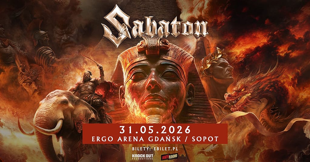 Sabaton wystąpi w Ergo Arenie!