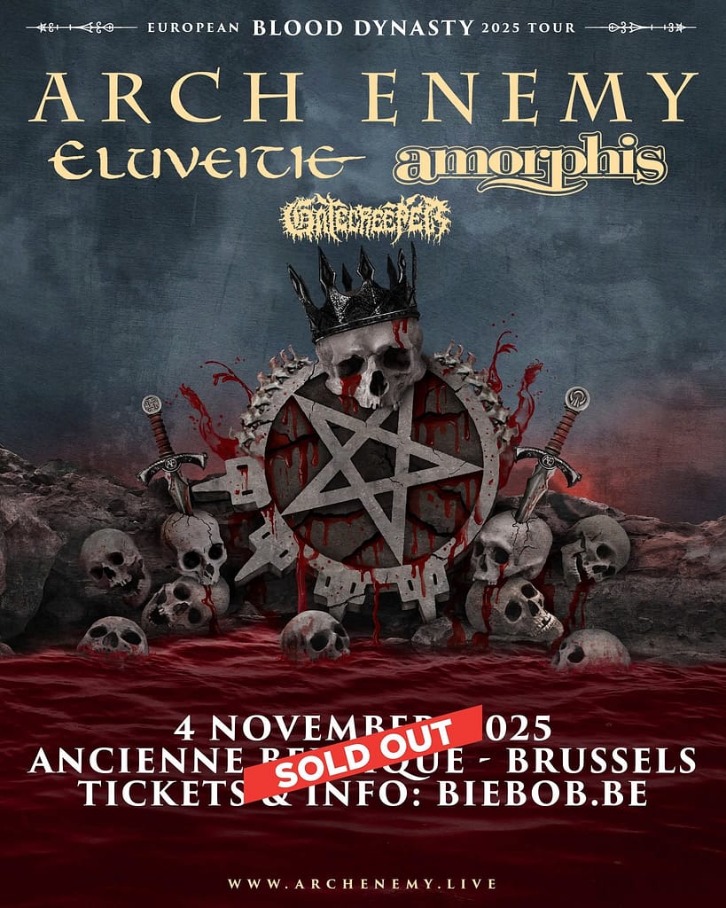 Arch Enemy wyprzedali koncert w Belgii!