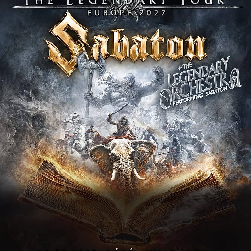 Sabaton zagra w Polsce w 2027 roku!